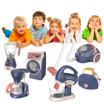 Мини-бытовая техника для ролевых игр, раннего образования, развития, набор кухонных игрушек для детей, игровая сцена для вечеринки