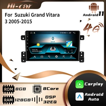 2 Din Android Автомагнитола стерео для Suzuki Grand Vitara 3 2005-2015 Автомобильный мультимедийный плеер GPS Навигация Автомагнитола Головное устройство WiFi