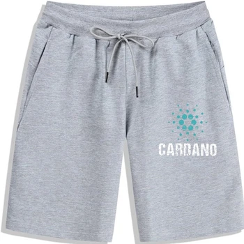 Cardano Ada Logo Cryptos Винтажные графические мужские шорты Мужские Хлопковые Хипстерские футболки с круглым вырезом и биткойнами с коротким рукавом Плюс Размер