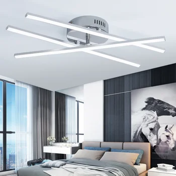 Современный потолочный светильник, люстра, освещение для кухни, украшение спальни, потолочный светильник для дома, гостиной AC85-265V Изображение 2