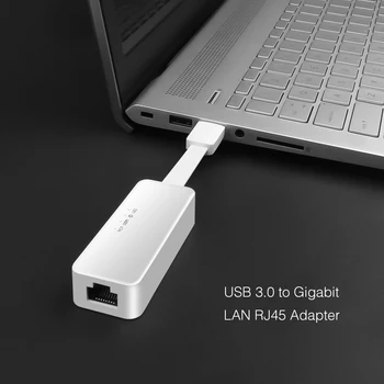 USB Ethernet адаптер USB 2.0/3.0 100/ 1000 Мбит/с RJ45 Lan гигабитный USB сетевой конвертер для компьютера, ноутбука, ноутбука Изображение 2