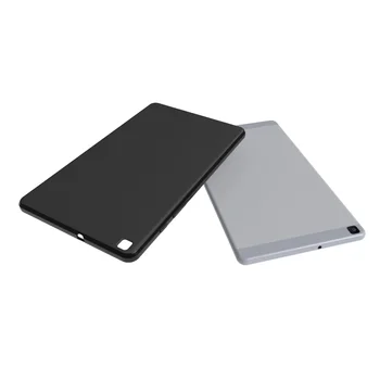 черный матовый Противоскользящий Мягкий ТПУ Прозрачный Силиконовый Чехол для Samsung Galaxy Tab A 8.0 2019 SM-T290/SM-T295 Изображение 2