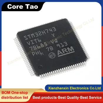 1 шт./лот STM32H743VIT6 STM32H743 743VIT6 LQFP100 Однокристальный микроконтроллер IC-чип новый и оригинальный