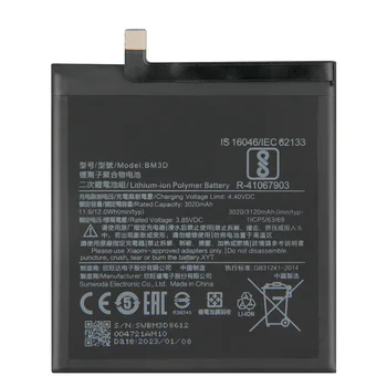 Сменный аккумулятор телефона BM3D для Xiaomi MI 8 SE MI8 SE M8SE 3120 мАч с бесплатными инструментами Изображение 2