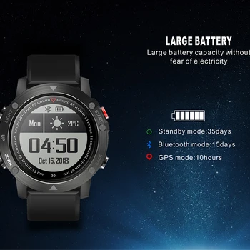 30 метров ip68 водонепроницаемые GPS Спортивные смарт-часы 400 мАч длительное время ожидания Bluetooth 4,0 Секундомер GPS Смарт-браслет для здоровья