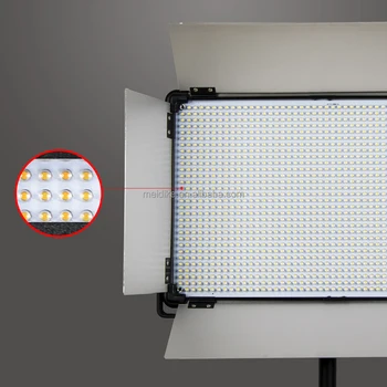 Заводская поставка 120 Вт/140 Вт 95CRI LED panel light двухцветная камера D-1500II/2000II видео студийное световое фотографическое оборудование Изображение 2