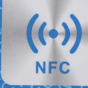 1 шт. Наклейки из водонепроницаемого ПЭТ-материала NFC Смарт-клей Ntag213 Бирки для всех телефонов Высокое качество и практичность