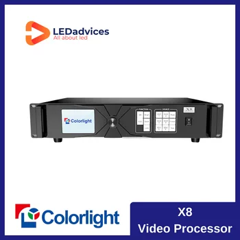 Видеопроцессор Colorlight X8, универсальный профессиональный контроллер светодиодного дисплея, полноцветный дисплей, большой светодиодный дисплей X6 X7 X12 X16