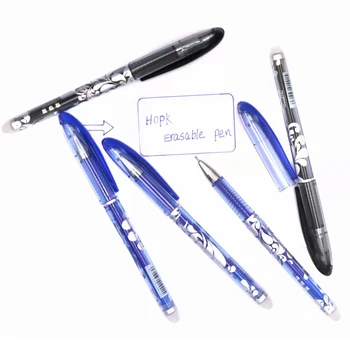 Набор стираемых ручек 0,5 мм, Моющаяся ручка, Синие/черные Чернила, Гелевая ручка, Офисные Школьные Канцелярские Принадлежности, ручка Для Письма, Подарок Изображение 2