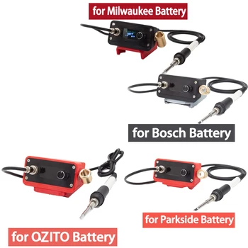 Беспроводная Паяльная Станция T12 Для литий-ионного аккумулятора OZITO 20V Max Для Припоя Milwaukee/Bosch/Parkside Battery
