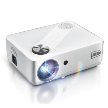 Проектор AUN Full HD AKEY8, 1920x1080P, декодирование 6000 люмен, светодиодный проектор для домашнего кинотеатра, 3D-проектор
