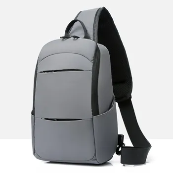 2023 Нейлоновая Мужская Водонепроницаемая Многофункциональная сумка через плечо с USB, сумки через плечо, Дорожная сумка, Нагрудная сумка для короткой поездки Для мужчин