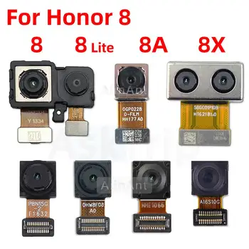 Оригинальная Передняя камера Задняя Основная Задняя камера Гибкий Кабель Для Huawei Honor 8 8A 8C 8s 8X Lite Pro Max Запчасти Для телефонов