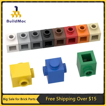 MOC 1 шт. Совместимый набор частиц 47905 Brick Special 1x1 с заклепками с 2 сторон Строительные Блоки DIY Высокотехнологичные запасные игрушки