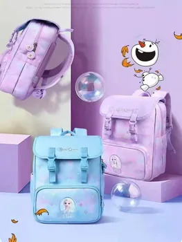Disney Frozen Рюкзак для девочки из детского сада, Ортопедическая сумка для Младших школьников, Возраст 4-9 лет, Подарки На День Рождения Mochila Escolar