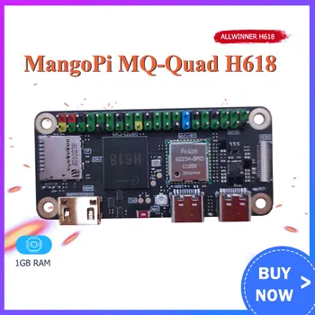 MangoPi MQ-Quad mCore H618 1GB RAM Allwinner с WiFi Bluetooth-платформой для разработки Изображение 2