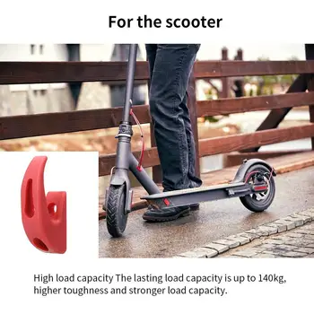 Передний крюк для электрического скутера Xiaomi M365/Pro, вешалка для хранения скейтборда, держатель для аксессуаров для электрического скутера Ninebot MaxG30 Изображение 2
