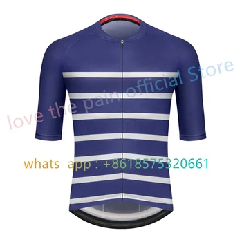 Испания, Мужская Майка для велоспорта, Летняя рубашка MTB с коротким рукавом, Топ для триатлона, Одежда для активного отдыха, Ropa Ciclismo, Дышащие топы 2023 Изображение 2