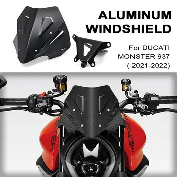аксессуары для мотоциклов, дефлектор лобового стекла Для DUCATI MONSTER 937 Plus 2021 2022- MONSTER937