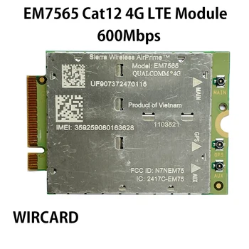 WIRCARD Беспроводной EM7565 4G LTE CAT-12 600 Мбит/с Модуль NGFF Cat12 для ноутбука