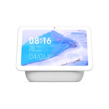 Youpin Mi Xiaoai Динамик с сенсорным экраном Pro 8 Bluetooth 5,0 Дюймов Цифровой Дисплей Будильник WiFi Умное Подключение Динамик Прозрачный Изображение 2