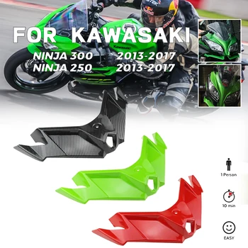 MTKRACING Для KAWASAKI Ninja 300 250 NINJA300 2013-2017 Передний Обтекатель Крылышки Аэродинамическая Крышка Корпуса Крыла Защитные Щитки