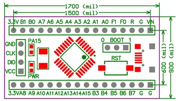 Основная плата STM32L010K8T6 с Низким Энергопотреблением Новый Продукт STM32L010 Microcontroller System L0 Development Board Изображение 2