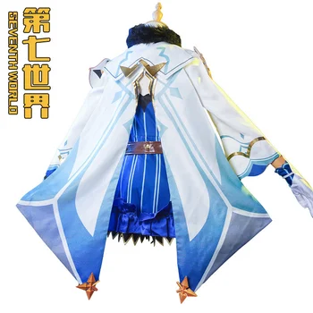 Игровая анимация Персонажа Genshin Impact Sucrose, полный комплект двумерной игровой одежды для Косплея, костюм, Рождественский подарок Изображение 2