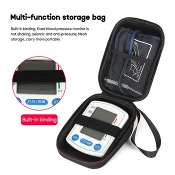 Жесткий для измерения артериального давления в предплечье, дорожная защитная сумка, коробка для хранения, Прямая поставка