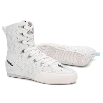 Новая детская боксерская обувь Легкие боксерские кроссовки Удобная борцовская обувь Для мальчиков И девочек Противоскользящие борцовские кроссовки