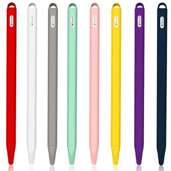 Для Apple Pencil 2 Чехол, мягкий Силиконовый держатель, чехол для стилуса, Совместимый для Apple Ipad air 4 10,9 2020 10,2, Сенсорный Защитный