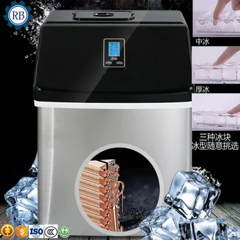 бытовая льдогенераторная машина для производства квадратного льда, кубическая льдогенераторная машина Изображение 2