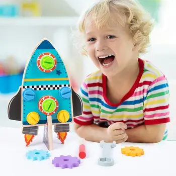 Обучающие игрушки Монтессори в сборе Sky Rocket для детей Изображение 2