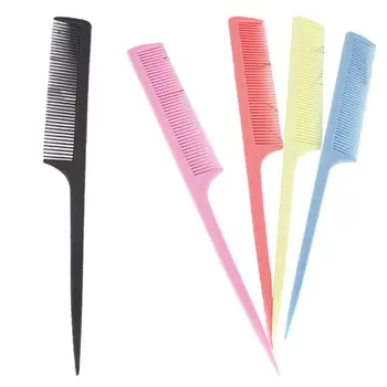 2023 Новый 20,5 см Женский Портативный Пластиковый Гребень для волос в Хвосте, Щетка с мелкими зубьями и длинной ручкой, так