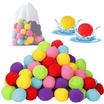 игрушка для бассейна из 10 предметов -любимые водные шарики для многочасовых развлечений, многоразовые водные шарики, игрушки для бассейна на открытом воздухе