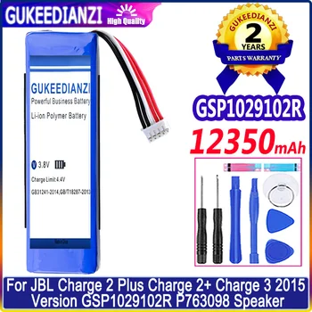 Аккумулятор Емкостью 12350 мАч Для JBL Charge 2 Plus Charge2 Plus Charge 2 + Charge 3 Версии 2015 GSP1029102R P763098 Динамик Charge2 Charge3