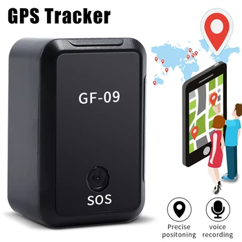 Мини-автомобильный GPS-трекер GF09, отслеживающий WIFI + LBS + GPS в режиме реального времени, устройство защиты от потери SOS, приложение для управления GF-09 Изображение 2