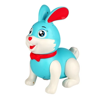 Танцующий Ходячий Кролик, игрушка для Ходьбы, Мультяшный Милый кролик, игрушка для девочек и мальчиков
