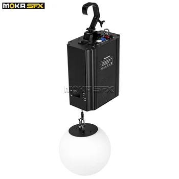 MOKA SFX RGB Красочный светодиодный Подъемный шар с управлением по DMX, Лебедка, светодиодный шар, Светодиодный эффект Освещения, Украшение для диско-бара, Кинетический шар Изображение 2