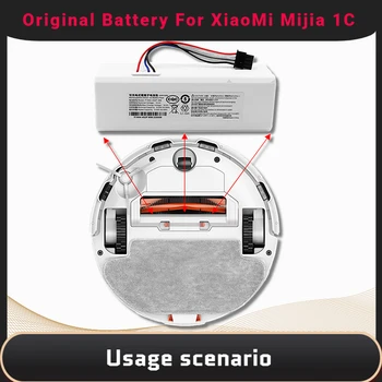 для Xiaomi Robot Battery 1C P1904-4S1P-MM Mi Jia Mi Пылесос Для Подметания Робот для уборки Замена Батареи G1l