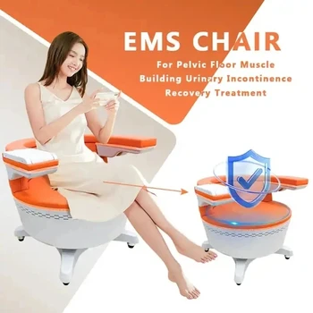 Электромагнитное Неинвазивное лечение мочевыводящих путей EMS, Послеродовое ремонтное кресло, Миостимулятор тазового дна, тренажер