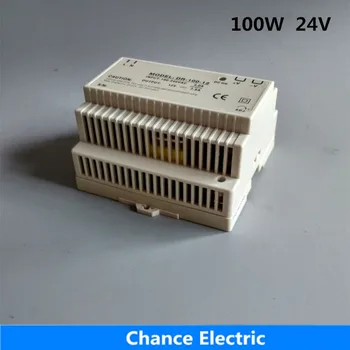 CHUX 24 В постоянного тока импульсный источник питания 100 Вт Тип DIN-рейки 110-220 В переменного тока для светодиодной промышленности SMPS Бесплатная доставка