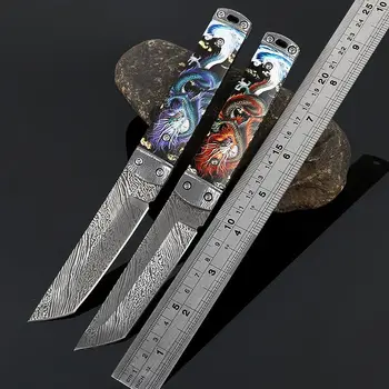 Нож с фиксированным лезвием и ножнами, Тактический карманный нож для выживания, Кемпинг, Охота, Маленькие прямые Ножи, Инструменты для защиты от EDC На открытом воздухе
