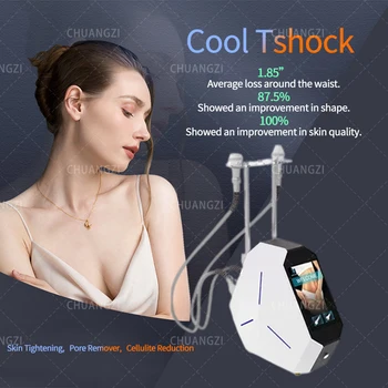 2023 Новая Технология Портативная Крио-Т-Шоковая Машина Для Похудения Лица Тела Крио-Устройство Для Охлаждения Кожи Professional T Shock Skin Cool