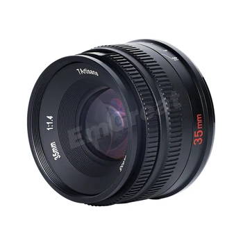 объектив 7artisans 35 мм F1.4 Mark II APS-C Prime с ручной фокусировкой для камер Sony E/Fuji X/M4/3/Nikon Z Mount X-T10 X-A3 A6600 Изображение 2