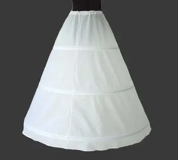 Чувственный вид, Модная Белая Нижняя юбка с кринолином, 3 обруча, Нижняя юбка, Свадебное платье для новобрачных