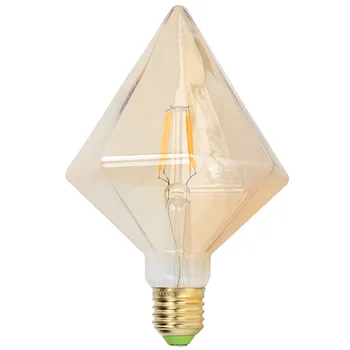 Лампа накаливания в стиле ретро пирамидальной формы 4 Вт E27 Лампа для домашнего освещения Теплый свет