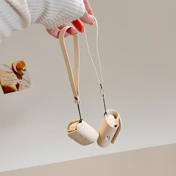 Sanrio Pochacco Кожаный Чехол 3D Кукла Кулон Наушники Чехол для Apple AirPods Air Pods 1 Pro 2 3 Чехол Коробка Для наушников Изображение 2