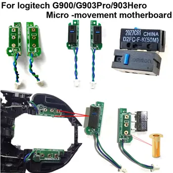 Для Logitech G900G903G903 HERO мышь с возможностью горячей замены, микропереключатель без сварки, маленькая плата для замены левой и правой кнопок