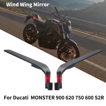 Для Ducati MONSTER 900 620 750 600 S2R800 HYPERMOTARD Универсальное Мотоциклетное Зеркало Ветровое Боковое Зеркало Заднего Вида HYPERMOTARD